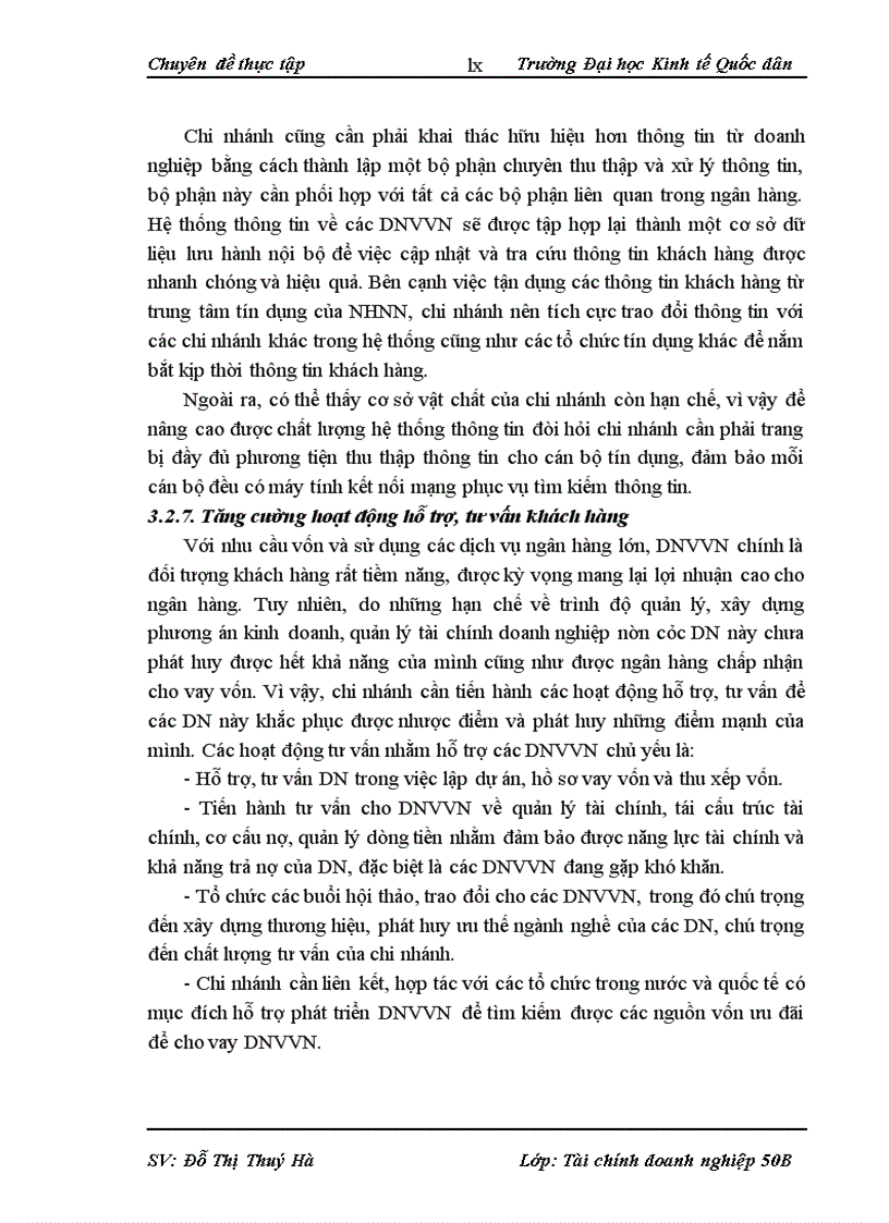 image for page Mở rộng cho vay doanh nghiệp vừa và nhỏ tại ngân hàng nông nghiệp và phát triển nông thôn chi nhánh Hoài Đức 1
