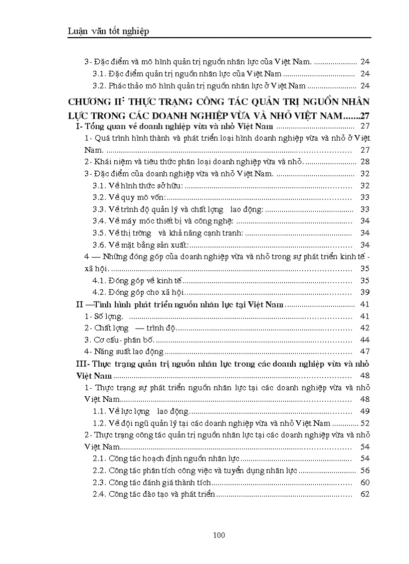 image for page Quản trị nguồn nhân lực trong các doanh nghiệp vừa và nhỏ Việt Nam Thực trạng và giải pháp