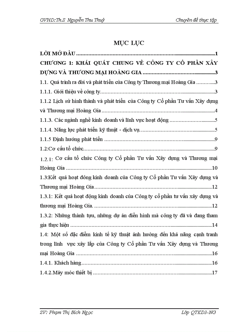 image for page Nâng cao khả năng cạnh tranh trong lĩnh vực xây dựng của Công ty cổ phần tư vấn xây dựng và thương mại Hoàng Gia 1