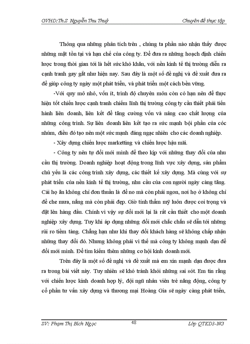 image for page Nâng cao khả năng cạnh tranh trong lĩnh vực xây dựng của Công ty cổ phần tư vấn xây dựng và thương mại Hoàng Gia 1
