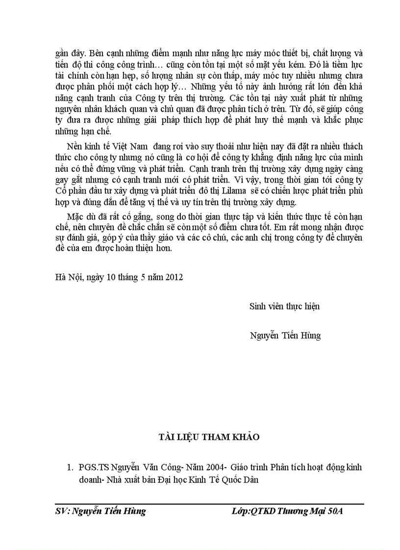 image for page Nâng cao năng lực cạnh tranh tại công ty Cổ phần đầu tư xây dựng và phát triển đô thị Lilama