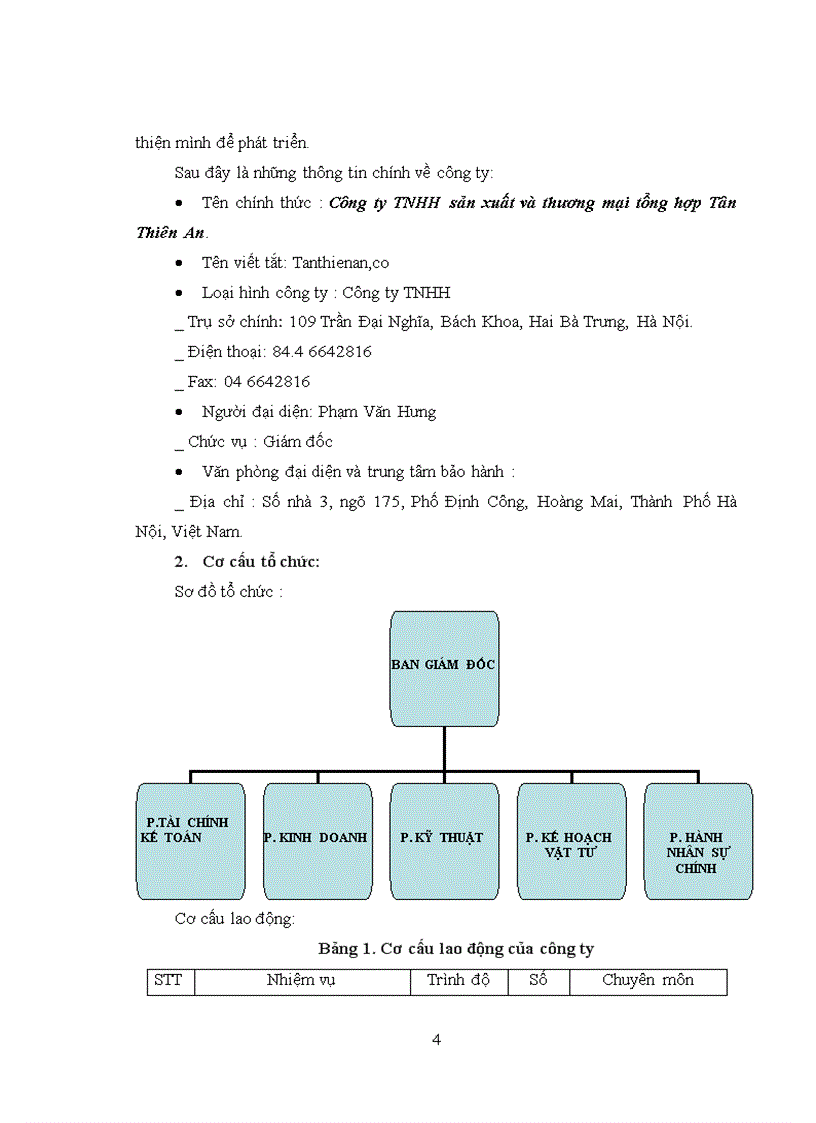 image for page Thực trạng và giải pháp nhằm nâng cao hoạt động nhập khẩu nguyên liệu ngành Công ty TNHH sản xuất và thương mại tổng hợp Tân Thiên An