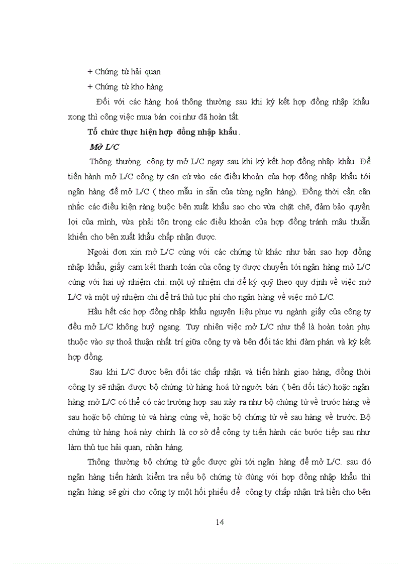 image for page Thực trạng và giải pháp nhằm nâng cao hoạt động nhập khẩu nguyên liệu ngành Công ty TNHH sản xuất và thương mại tổng hợp Tân Thiên An