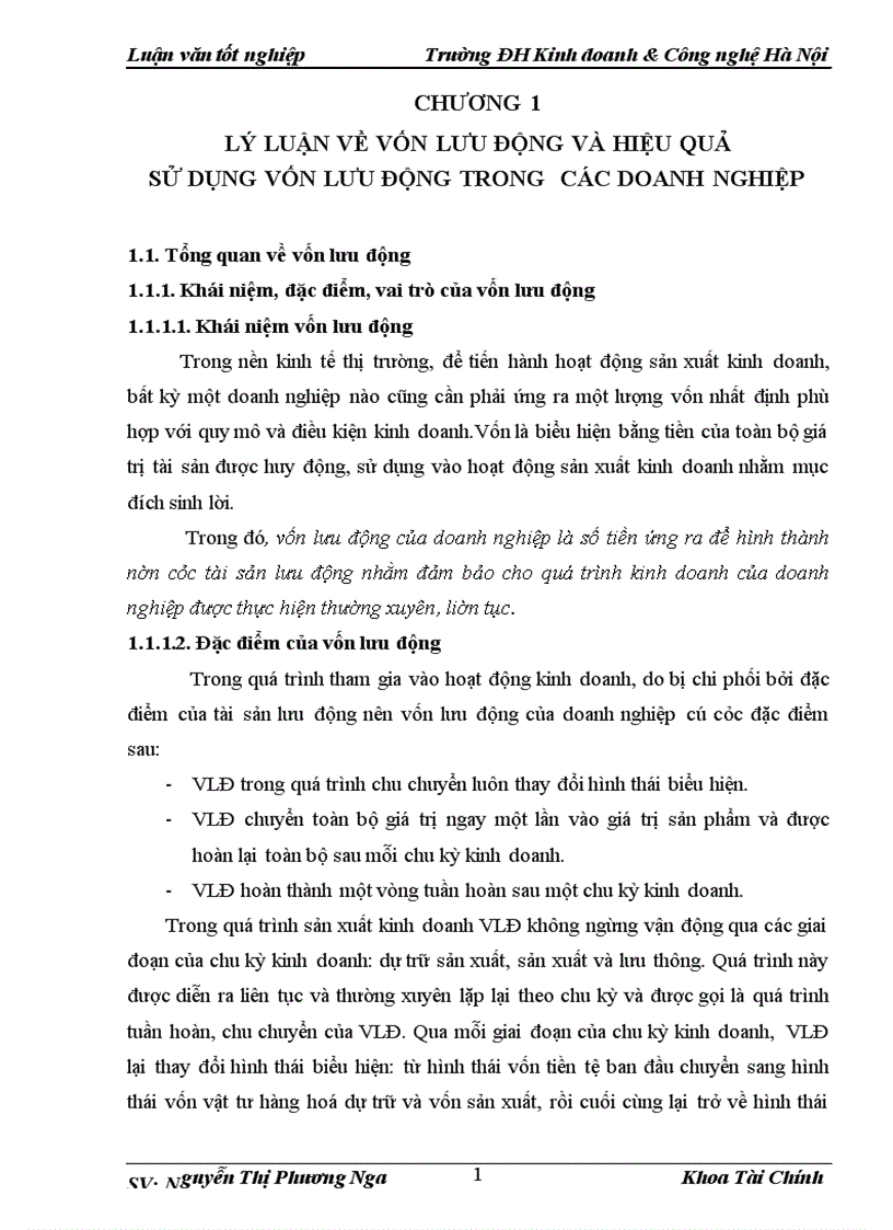 image for page Một số giải pháp nâng cao hiệu quả sử dụng vốn lưu động tại Công ty Cổ phần đầu tư Đô thị Khu công nghiệp Sông Đà 7 1