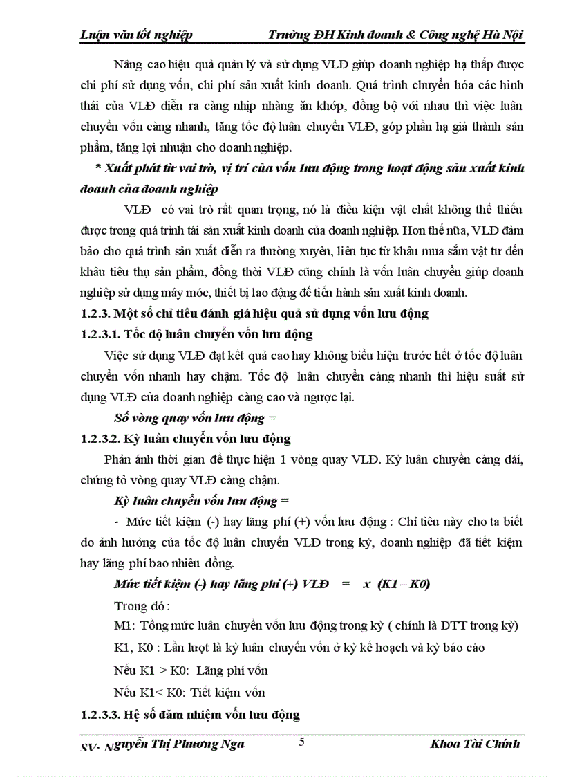 image for page Một số giải pháp nâng cao hiệu quả sử dụng vốn lưu động tại Công ty Cổ phần đầu tư Đô thị Khu công nghiệp Sông Đà 7 1