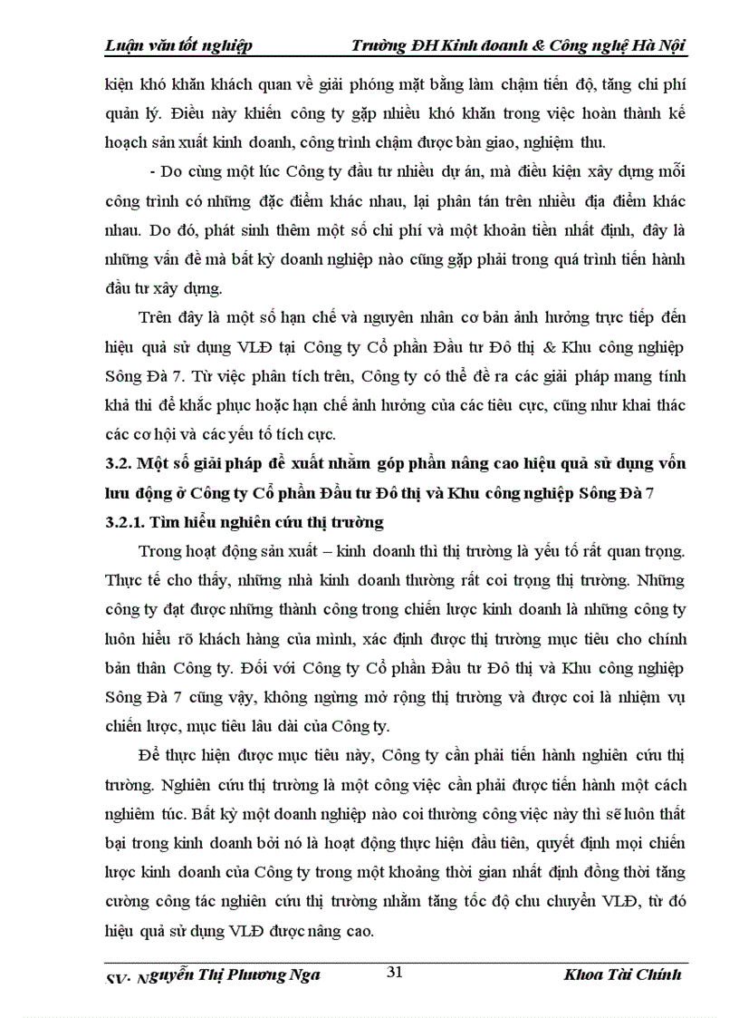 image for page Một số giải pháp nâng cao hiệu quả sử dụng vốn lưu động tại Công ty Cổ phần đầu tư Đô thị Khu công nghiệp Sông Đà 7 1