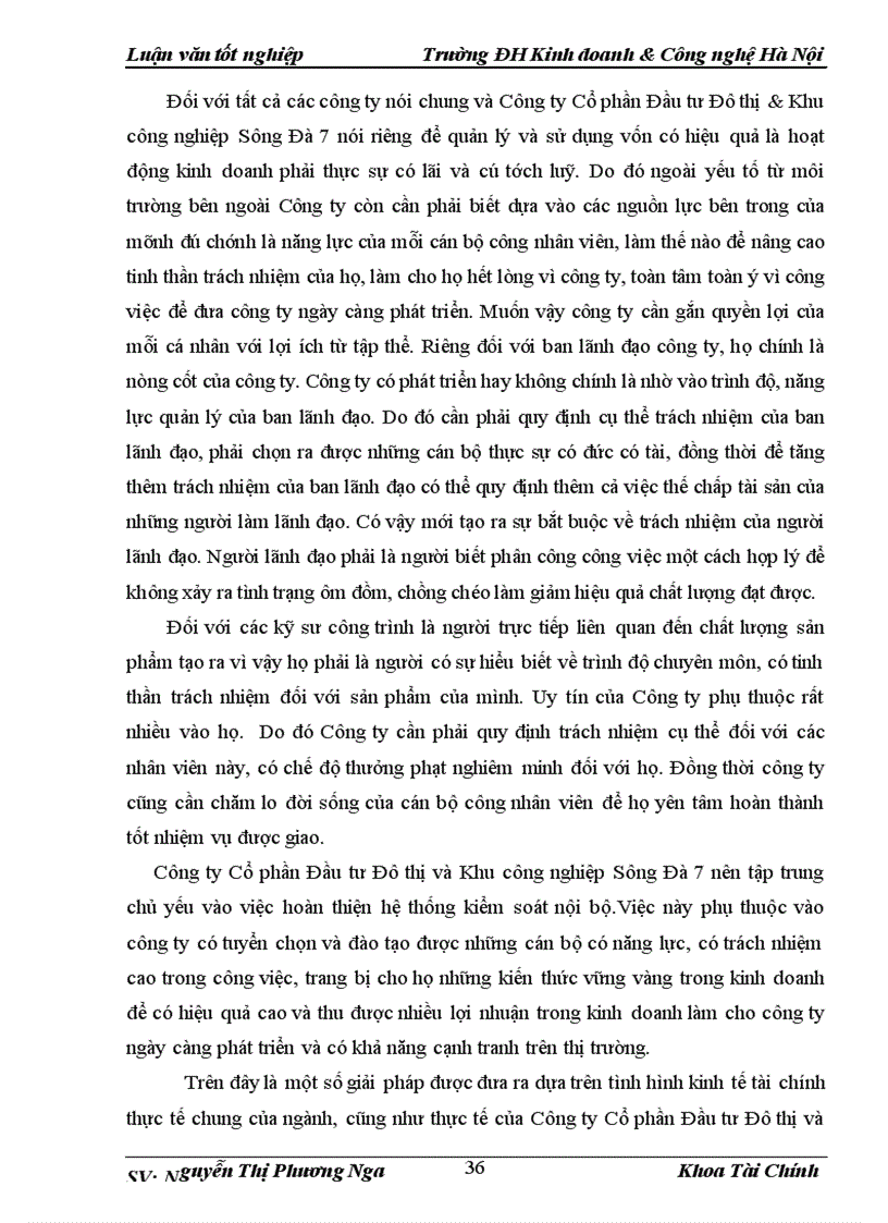 image for page Một số giải pháp nâng cao hiệu quả sử dụng vốn lưu động tại Công ty Cổ phần đầu tư Đô thị Khu công nghiệp Sông Đà 7 1