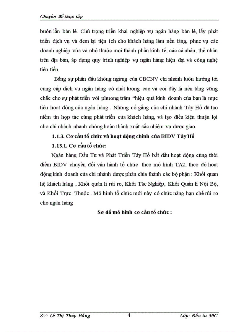 image for page Hoàn thiện công tác thẩm định dự án vay vốn đầu tư của doanh nghiệp vừa và nhỏ tại ngân hàng đầu tư và phát triển BIDV chi nhánh Tây Hồ