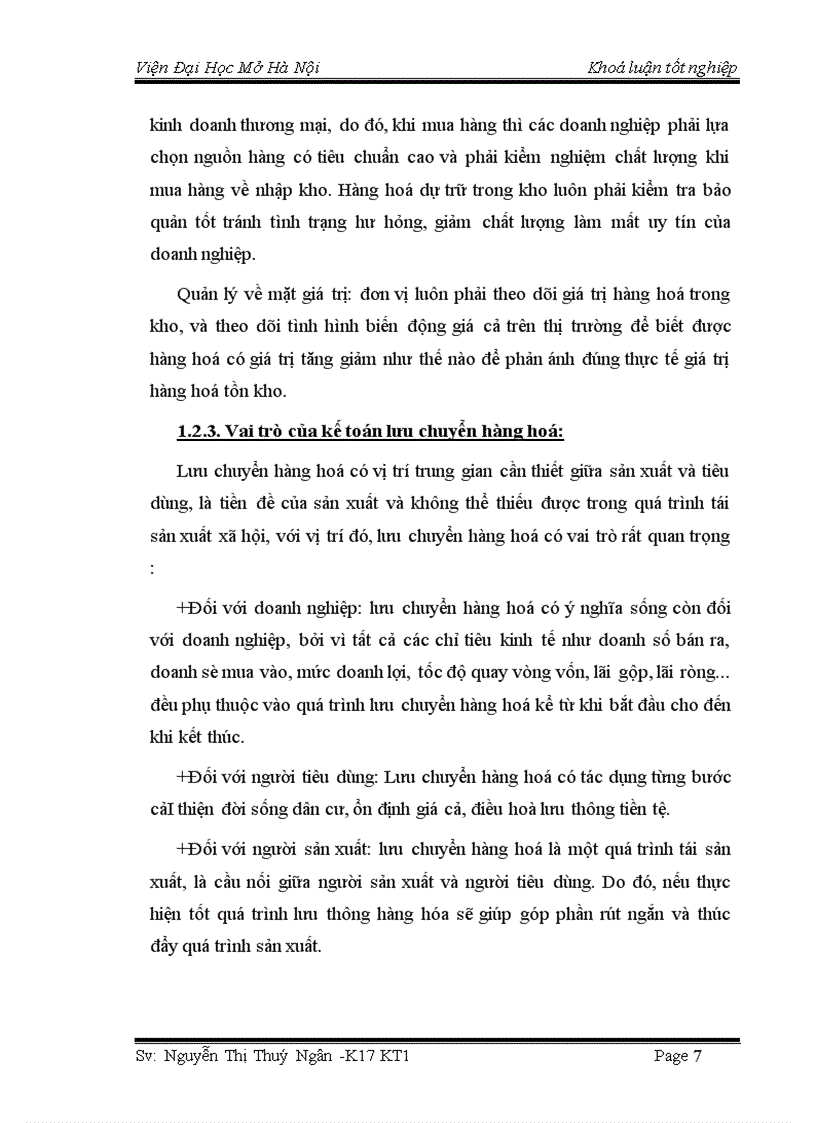 image for page Hoàn thiện kế toán lưu chuyển hàng hoá và xác định kết quả tiêu thụ hàng hoá tại công ty TNHH Sela