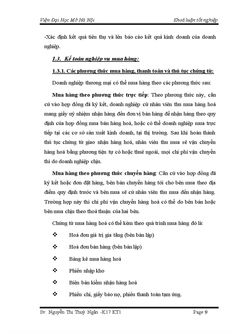 image for page Hoàn thiện kế toán lưu chuyển hàng hoá và xác định kết quả tiêu thụ hàng hoá tại công ty TNHH Sela