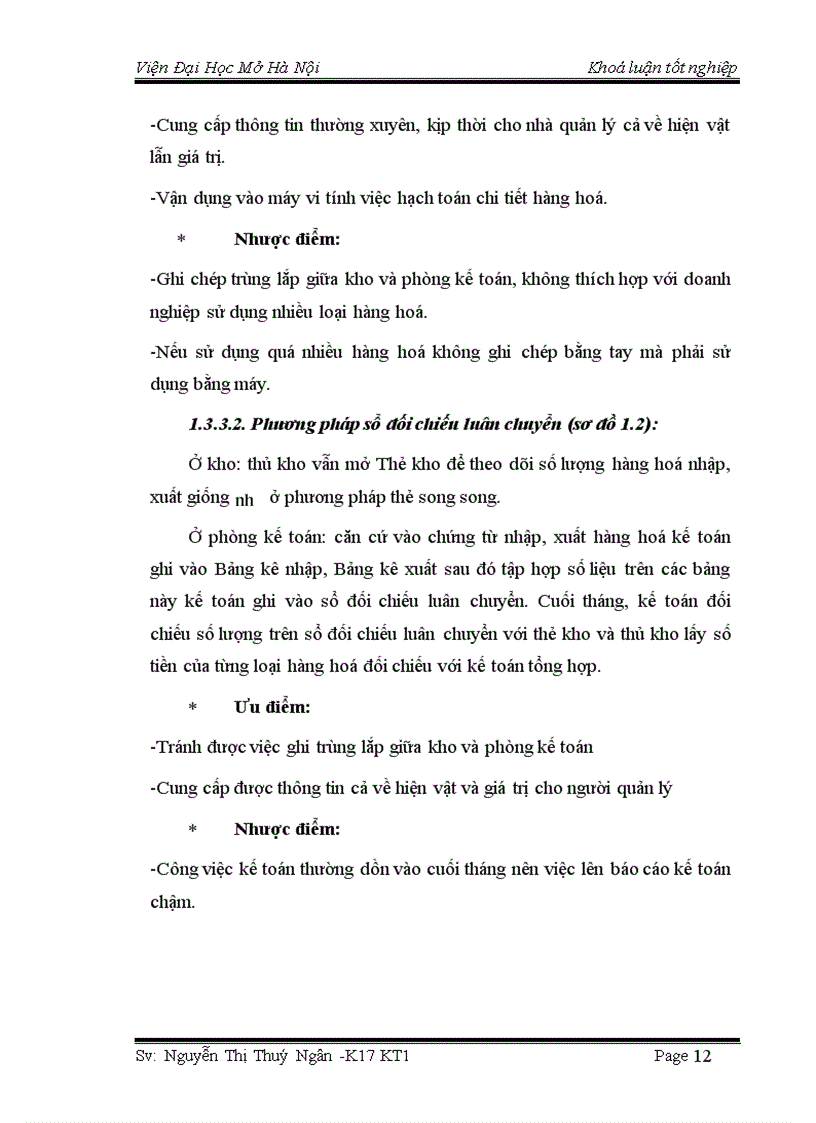 image for page Hoàn thiện kế toán lưu chuyển hàng hoá và xác định kết quả tiêu thụ hàng hoá tại công ty TNHH Sela