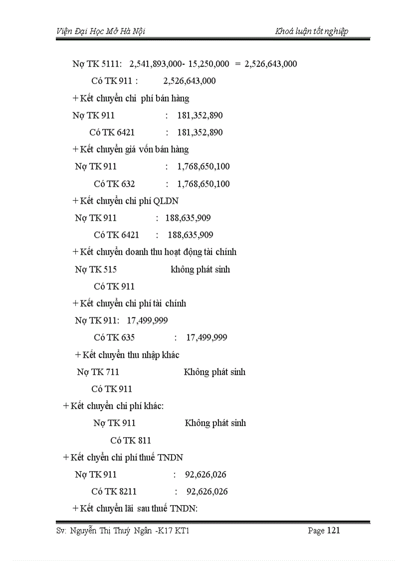 image for page Hoàn thiện kế toán lưu chuyển hàng hoá và xác định kết quả tiêu thụ hàng hoá tại công ty TNHH Sela