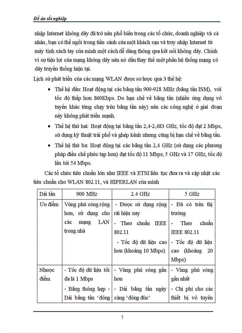 image for page Tổng quan mạng WLAN và quy trình thiết kế