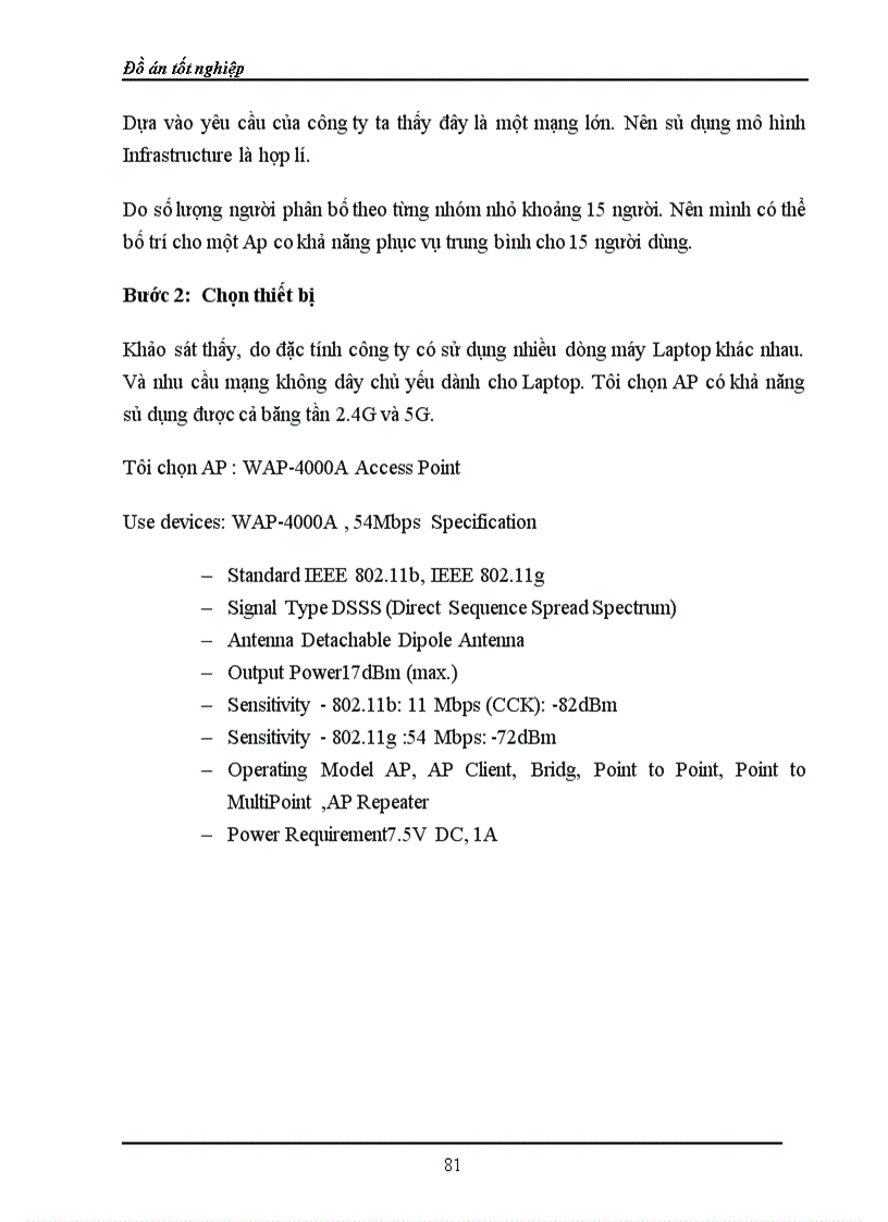 image for page Tổng quan mạng WLAN và quy trình thiết kế