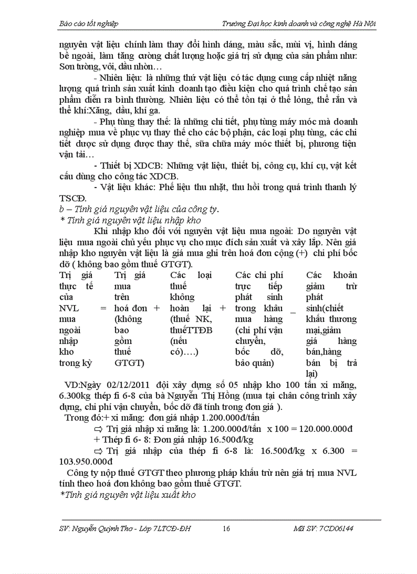image for page Hoàn thiện hạch toán kế toán nguyên liệu vật liệu tại Công ty cổ phần xây dựng Bắc Hưng 1