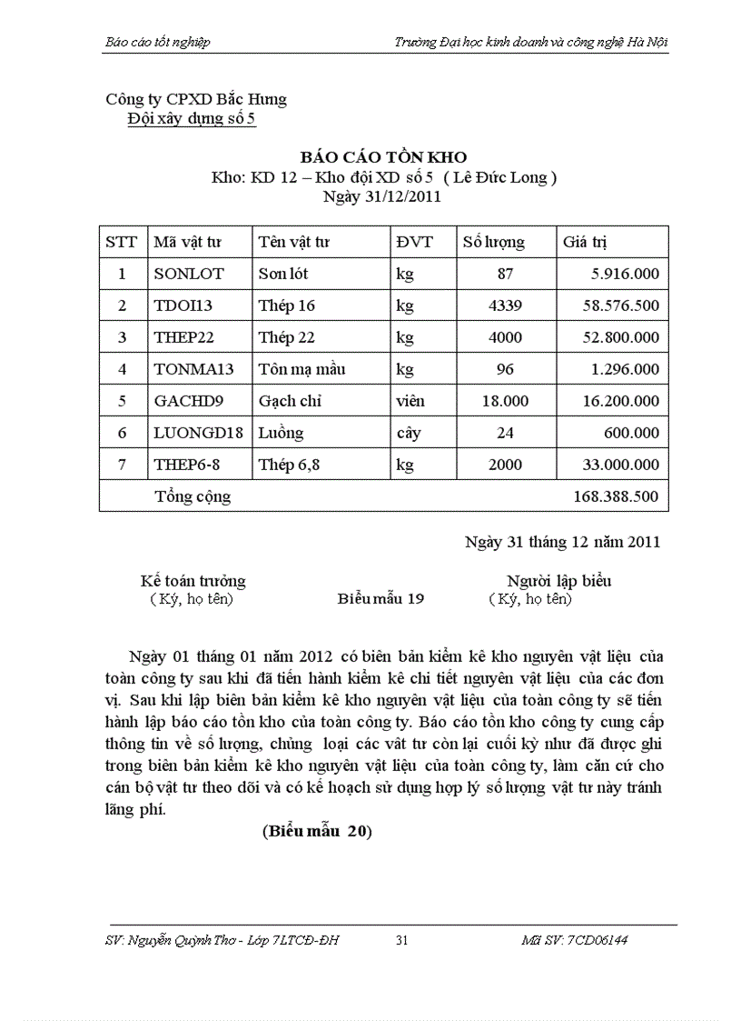 image for page Hoàn thiện hạch toán kế toán nguyên liệu vật liệu tại Công ty cổ phần xây dựng Bắc Hưng 1