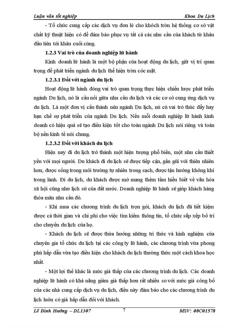 image for page Thực trạng và giải pháp phát triển hoạt động kinh doanh lữ hành tại Công ty TNHH Thương mại và Du lịch Hoàn Hảo Tiptop Tour 3