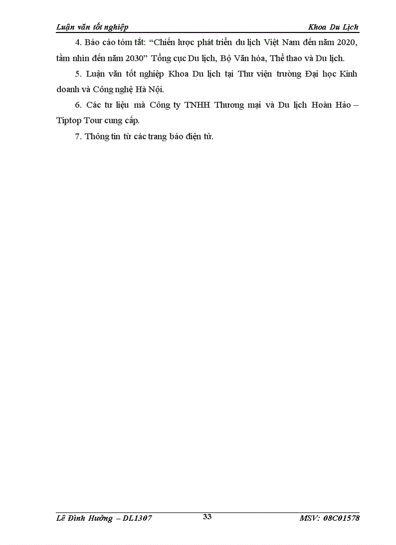 image for page Thực trạng và giải pháp phát triển hoạt động kinh doanh lữ hành tại Công ty TNHH Thương mại và Du lịch Hoàn Hảo Tiptop Tour 3