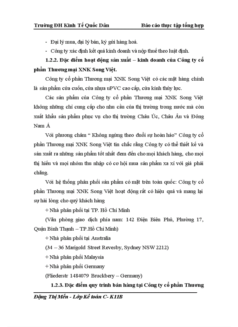 image for page Tổ chức bộ máy kế toán và hệ thống kế toán tại công ty cổ phần thương mại xnk SONG VIỆT