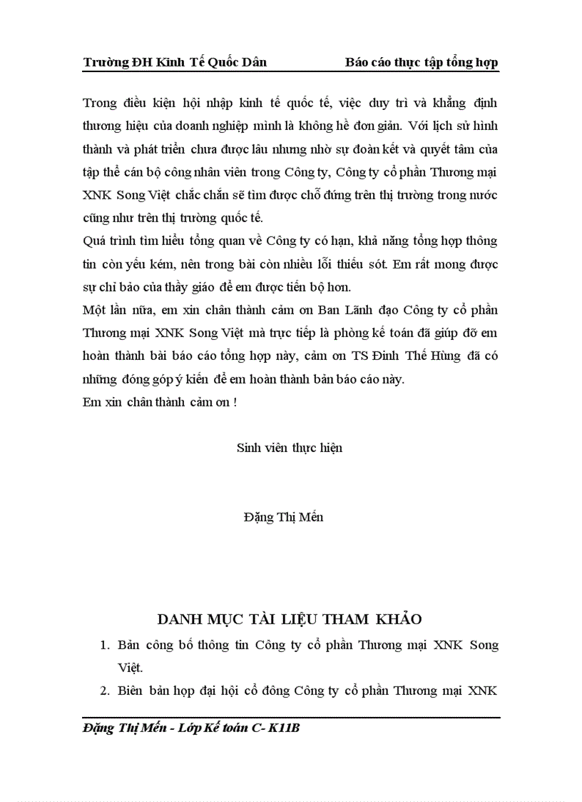 image for page Tổ chức bộ máy kế toán và hệ thống kế toán tại công ty cổ phần thương mại xnk SONG VIỆT