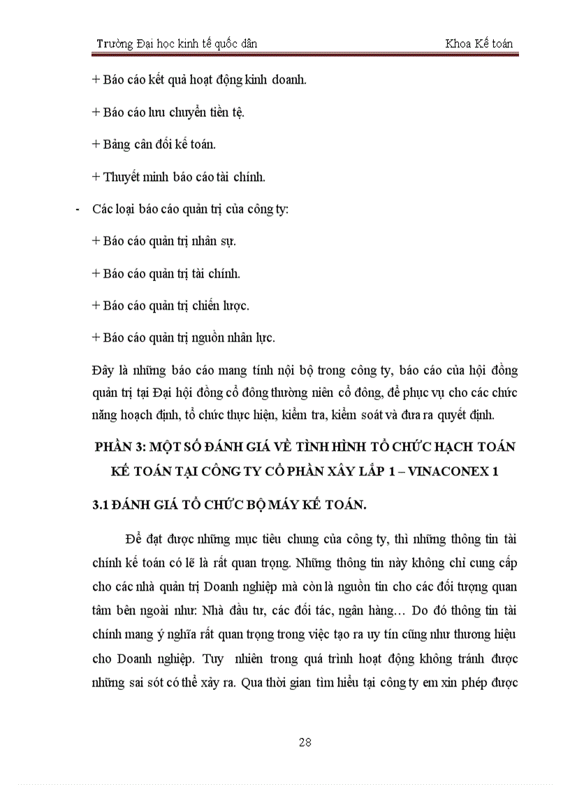 image for page Báo cáo kế toán thực tập tổng hợp tại Công ty cổ phần Xây dựng số 1 Vinaconex