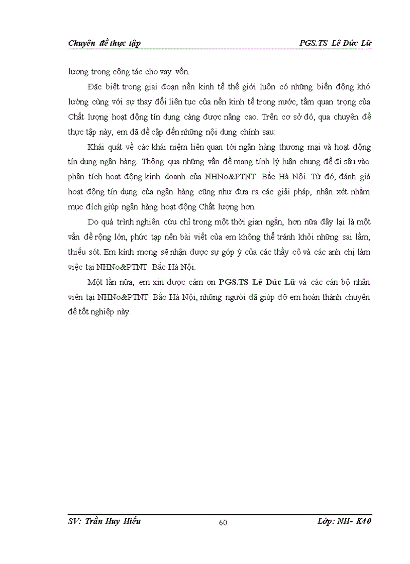 image for page Nâng cao Chất lượng hoạt động tín dụng tại NHNo PTNT Bắc Hà Nội