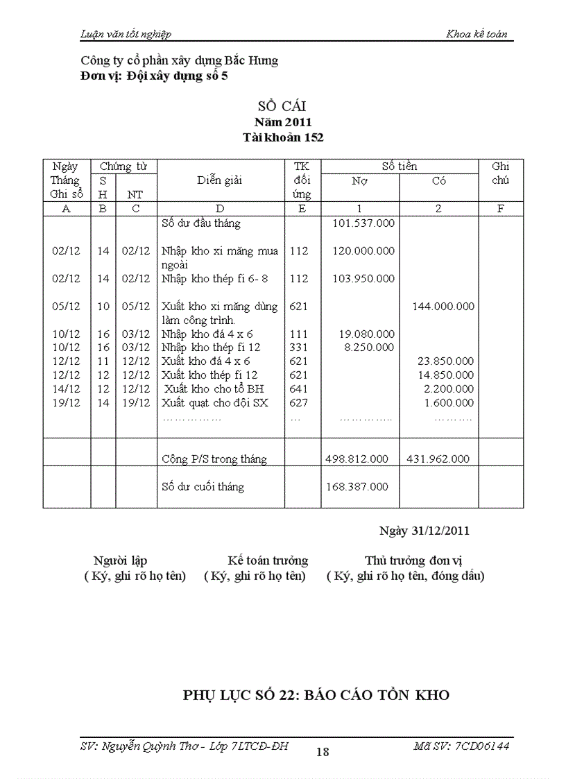 image for page Kế toán nguyên liệu vật liệu tại Công ty cổ phần xây dựng Bắc Hưng 1
