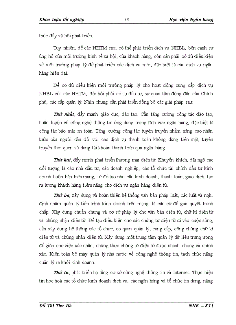 image for page Giải pháp phát triển dịch vụ NHBL tại ngân hàng TMCP Sài Gòn Thương Tín chi nhánh Thanh Trì 3