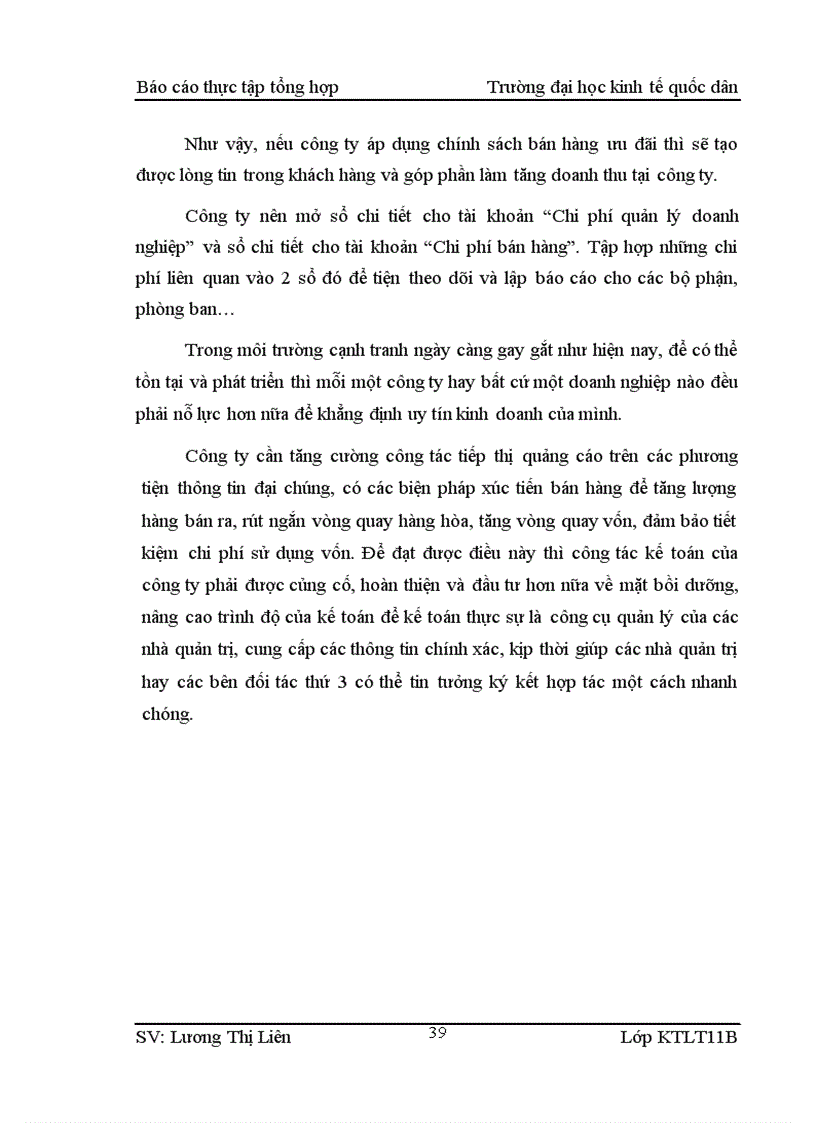 image for page Báo cáo thực tập tổng hợp kế toán tại Công ty Cổ phần Tpl Việt Nam