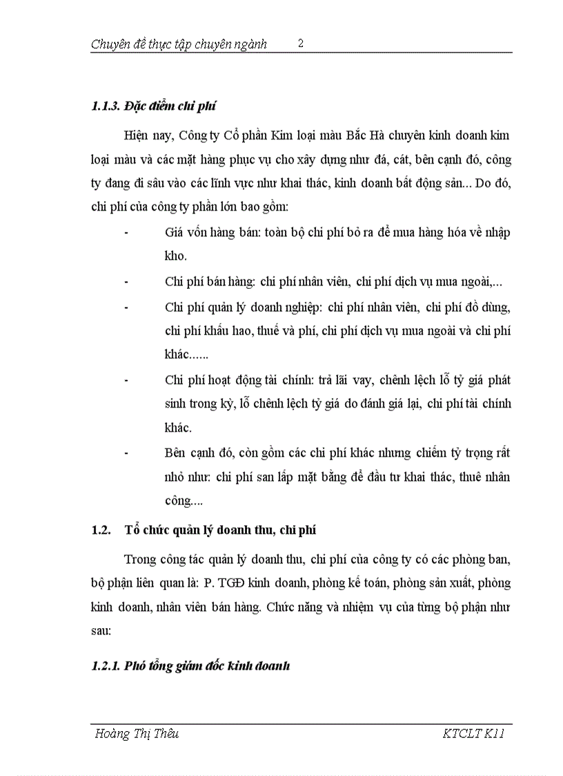 image for page Thực trạng kế toán doanh thu chi phí và xác định kết quả kinh doanh tại công ty Cổ phần kim loại màu Bắc Hà