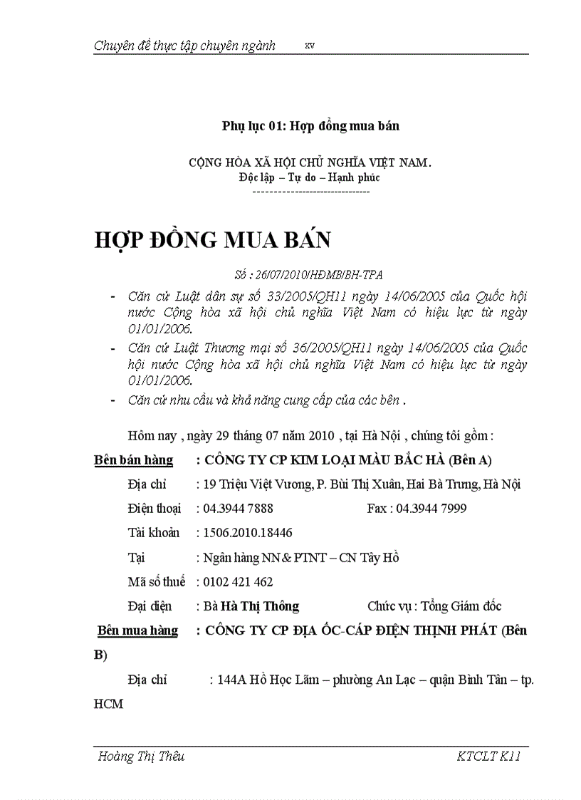 image for page Thực trạng kế toán doanh thu chi phí và xác định kết quả kinh doanh tại công ty Cổ phần kim loại màu Bắc Hà
