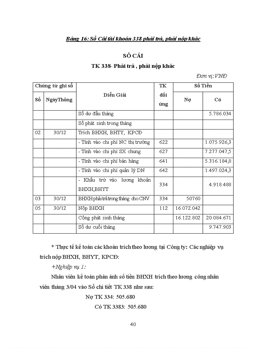 image for page Hạch toán tiền lương và các khoản trích theo lương tại công ty TNHH Vân Long