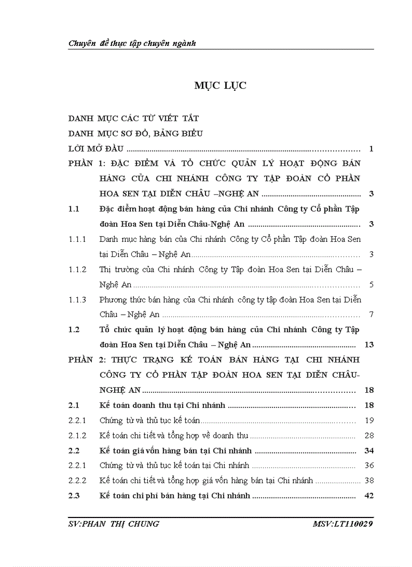 image for page Hoàn thiện kế toán bán hàng tại Chi nhánh Công ty Cổ phần Tập đoàn Hoa Sen tại Diễn Châu Nghệ An 1