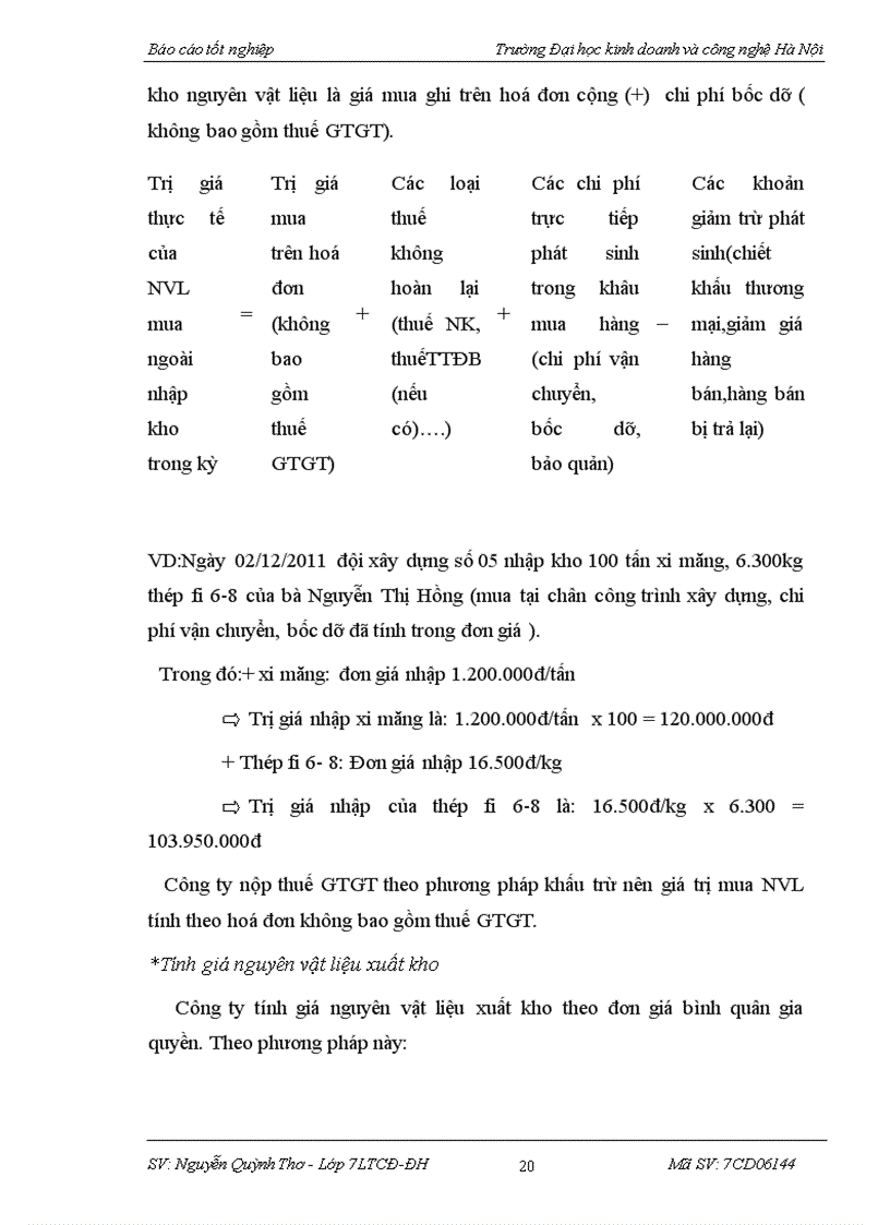 image for page Hoàn thiện hạch toán kế toán nguyên liệu vật liệu tại Công ty cổ phần xây dựng Bắc Hưng 3