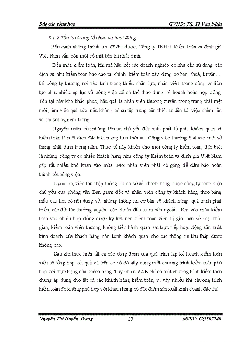 image for page Đặc điểm hoạt động của công ty TNHH kiểm toán và định giá Việt Nam