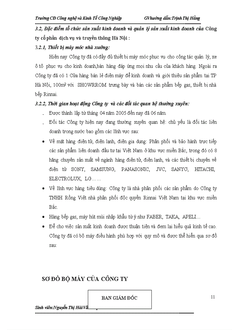 image for page Tổ chức kế toán bán hàng và xác định kết quả kinh doanh tại Công ty cổ phần dịch vụ và truyền thông hà nội 1