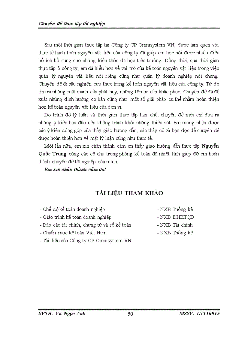 image for page Hoàn thiện kế toán nguyên vật liệu tại Công ty CP Omnisystem VN 1