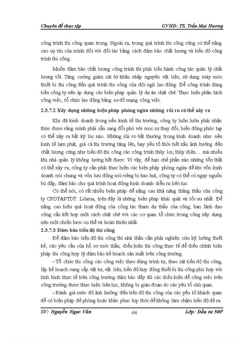 image for page Nâng cao khả năng thắng thầu tại công ty Cổ phần đầu tư xây dựng và phát triển đô thi Lilama 1