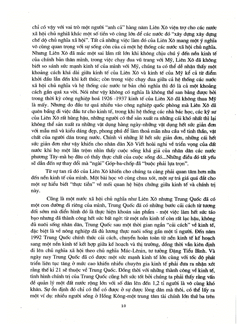 image for page Mối quan hệ biện chứng giữa kinh tế và chính trị