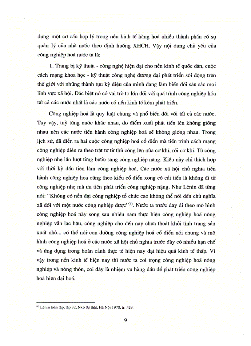 image for page Tính tất yếu khách quan của công nghiệp hoá hiện đại hoá ở VN