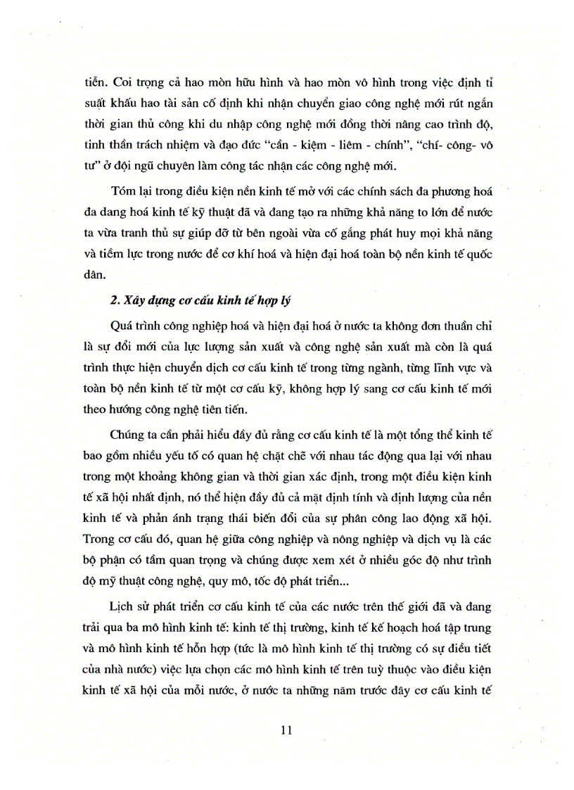 image for page Tính tất yếu khách quan của công nghiệp hoá hiện đại hoá ở VN