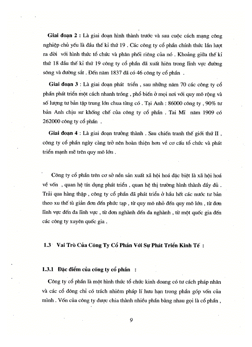 image for page Công ty cổ phần và thị trường chứng khoán trong quá trình phát triển kinh tế