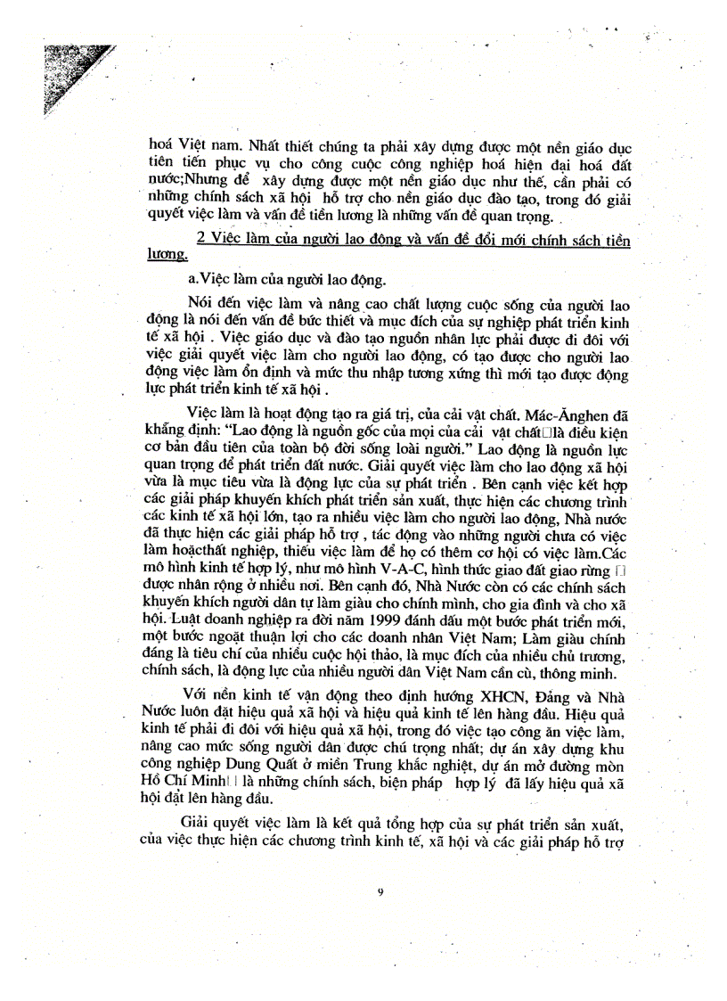 image for page Lý luận về con người và vấn đề đào tạo nguồn nhân lực trong sự nghiệp CNH HĐH