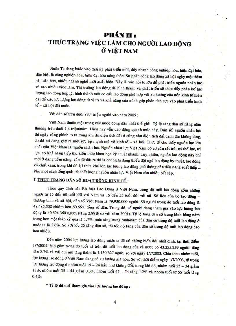 image for page Tạo việc làm cho người lao động nhằm sử dụng hợp lý nguồn nhân lực ở VN