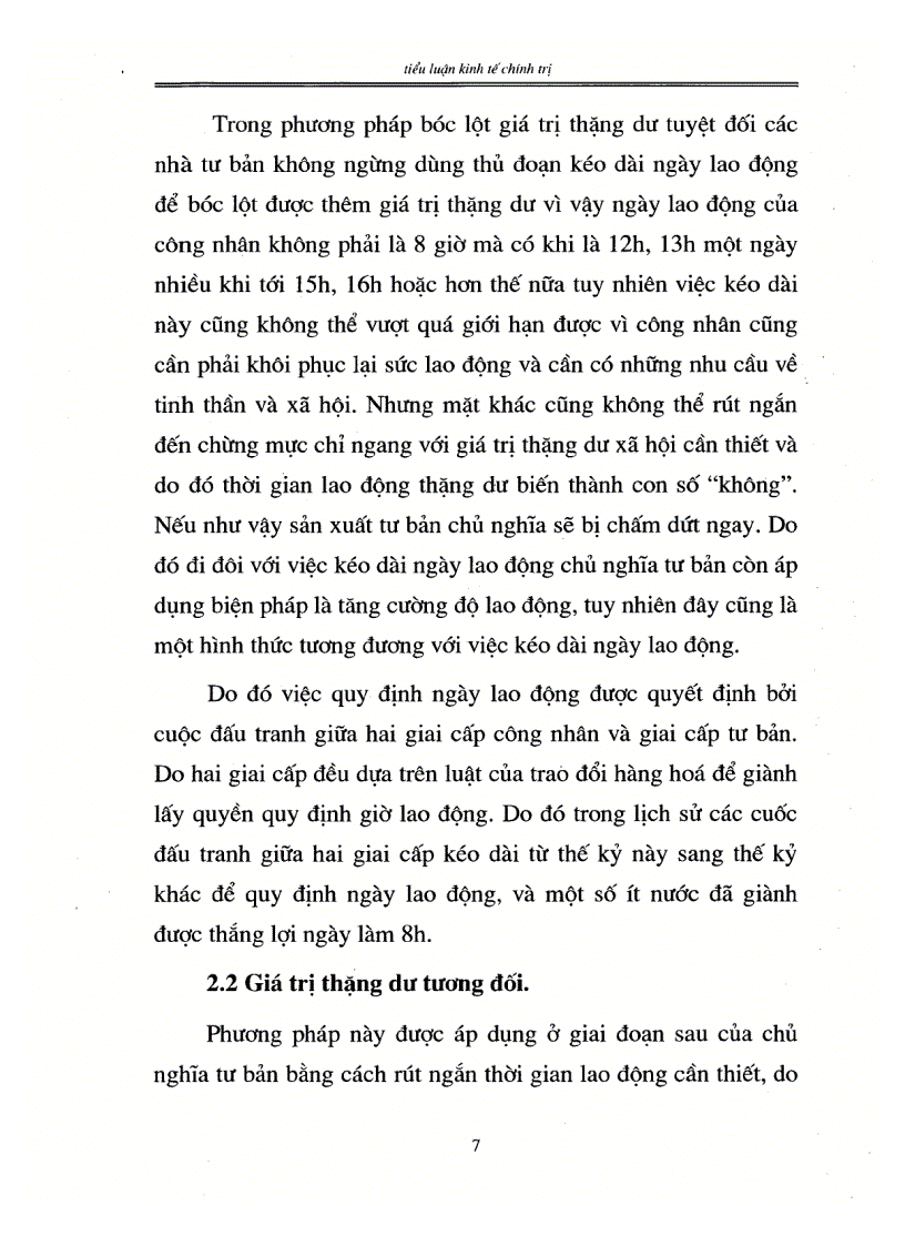 image for page Lý luận kinh tế chính trị về giá trị thặng dư chước cntb