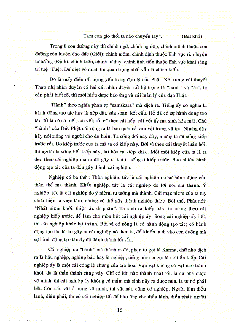 image for page Những tư tưởng cơ bản về triết học phật giáo và những ảnh hưởng đến đời sống nước ta