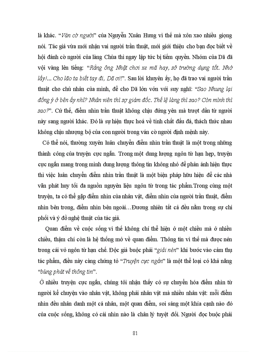 image for page Kết cấu thế giới hình tượng trong truyện cực ngắn Việt Nam hiện đại