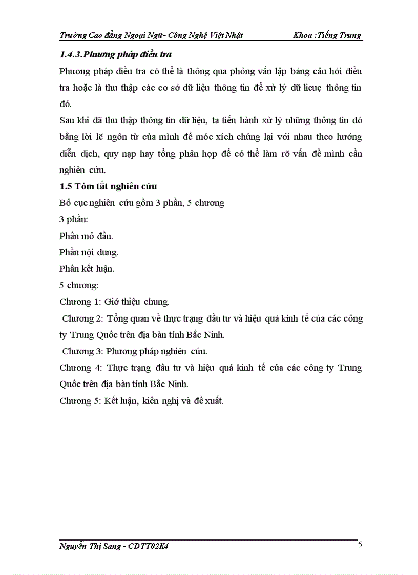 image for page Nghiên cứu thực trạng đầu tư và hiệu quả kinh tế của các công ty Trung Quốc trên địa bàn tỉnh Bắc Ninh