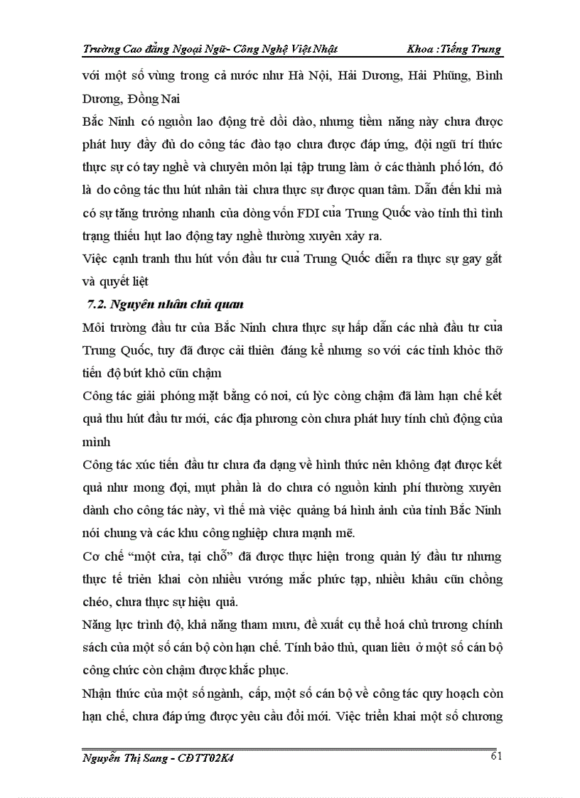 image for page Nghiên cứu thực trạng đầu tư và hiệu quả kinh tế của các công ty Trung Quốc trên địa bàn tỉnh Bắc Ninh