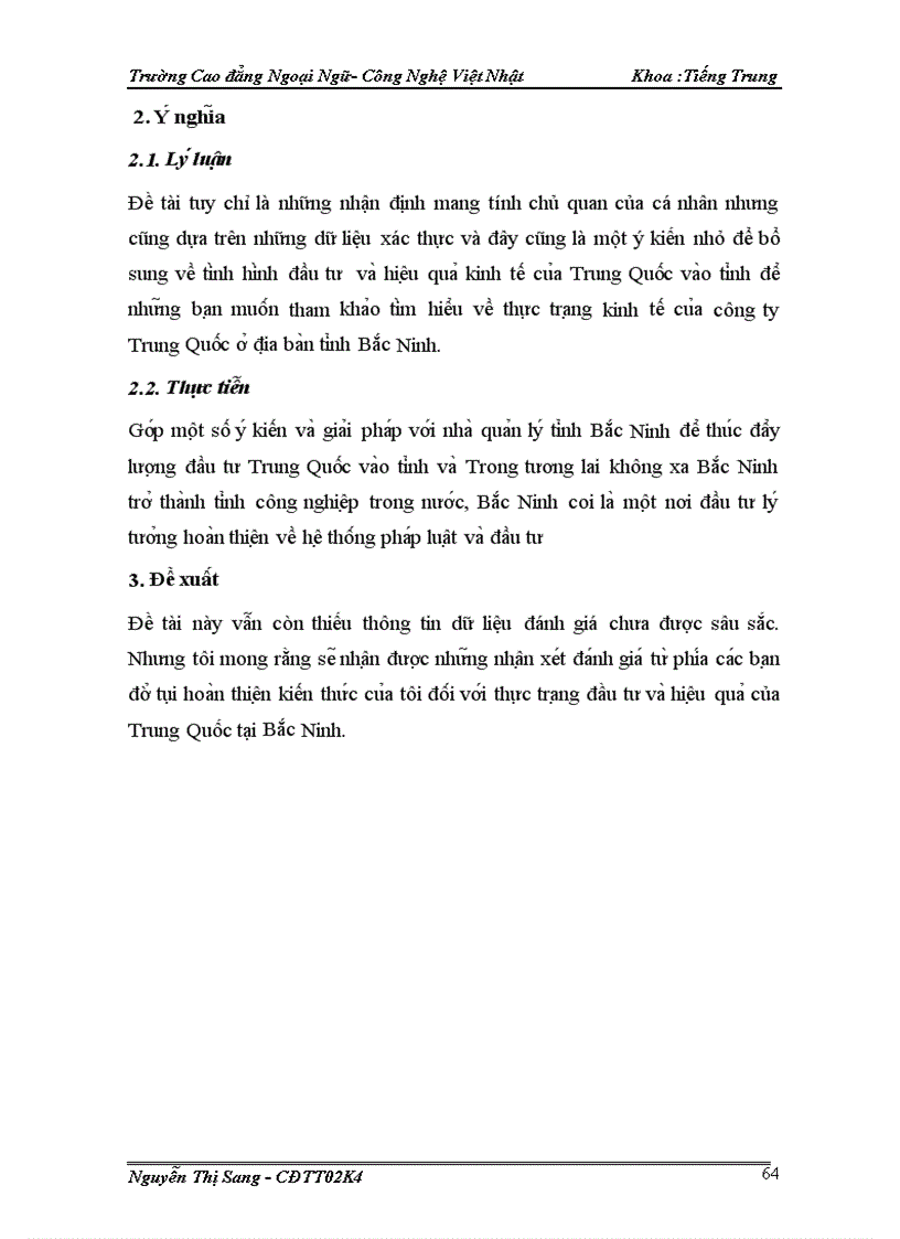 image for page Nghiên cứu thực trạng đầu tư và hiệu quả kinh tế của các công ty Trung Quốc trên địa bàn tỉnh Bắc Ninh